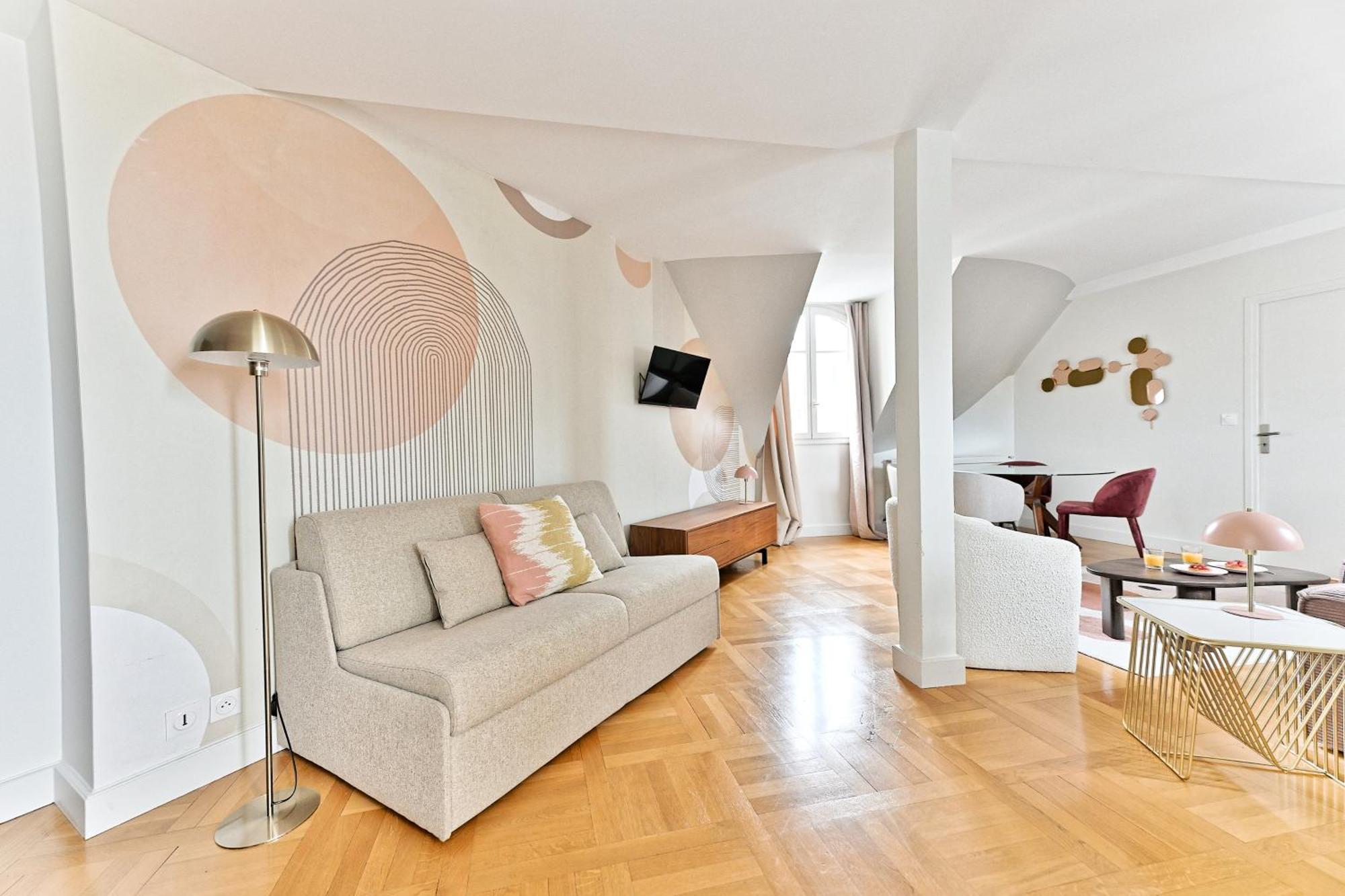 Appartement Lumineux & Spacieux - Vue Degagee, Arc De Triomphe *